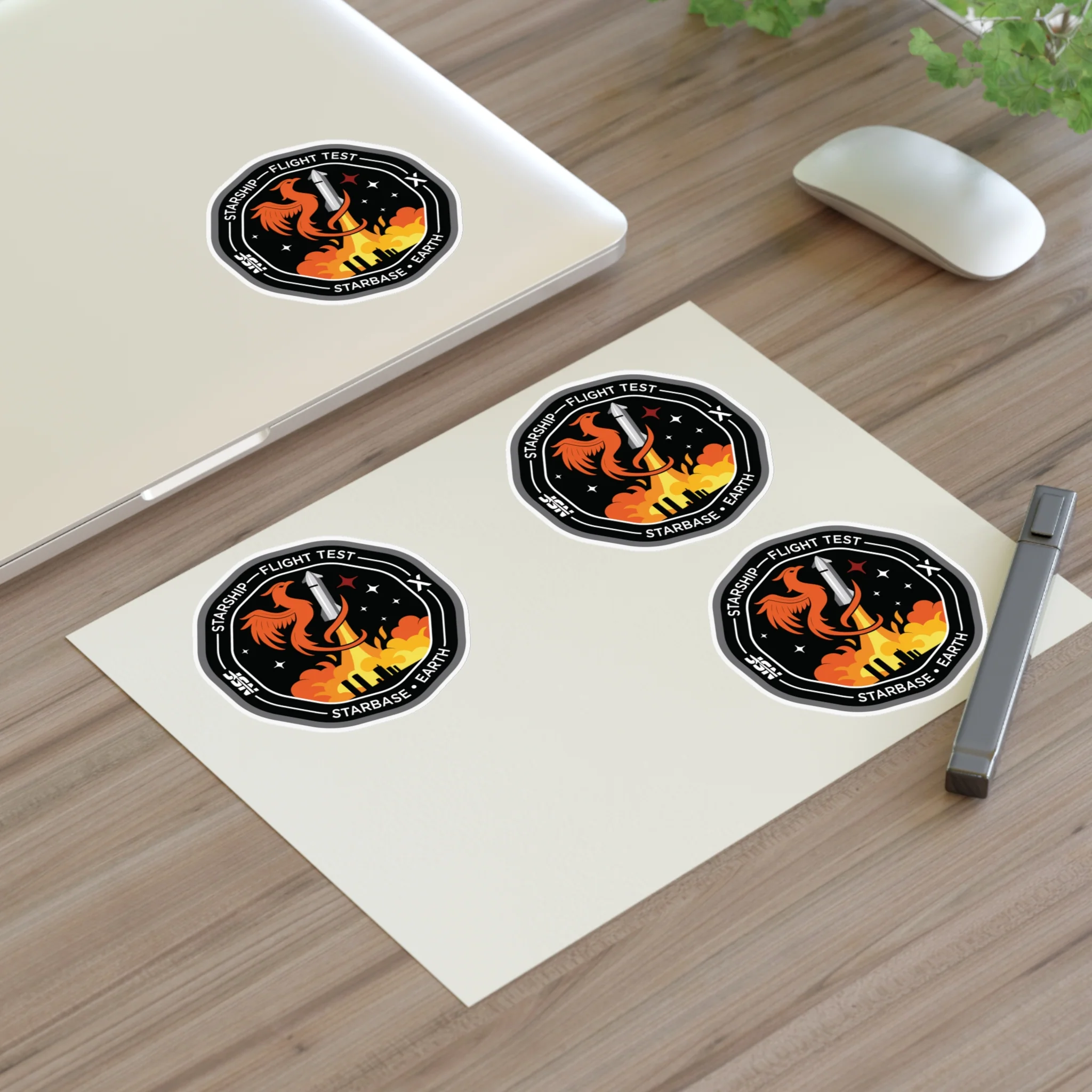 Starship Patch 10 Sticker Sheet - Image 9