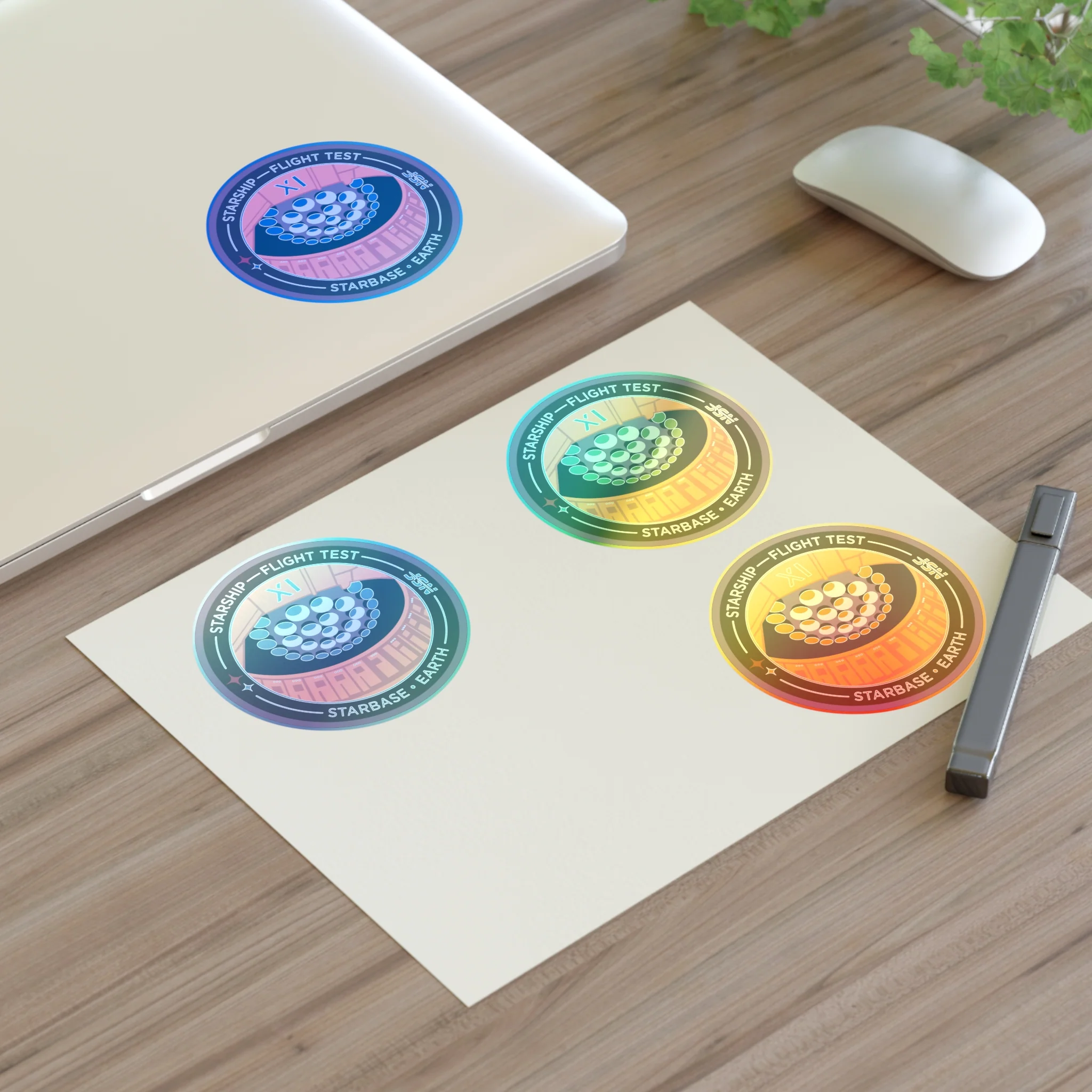 Starship Flight 11 - Sticker Sheet - Image 15