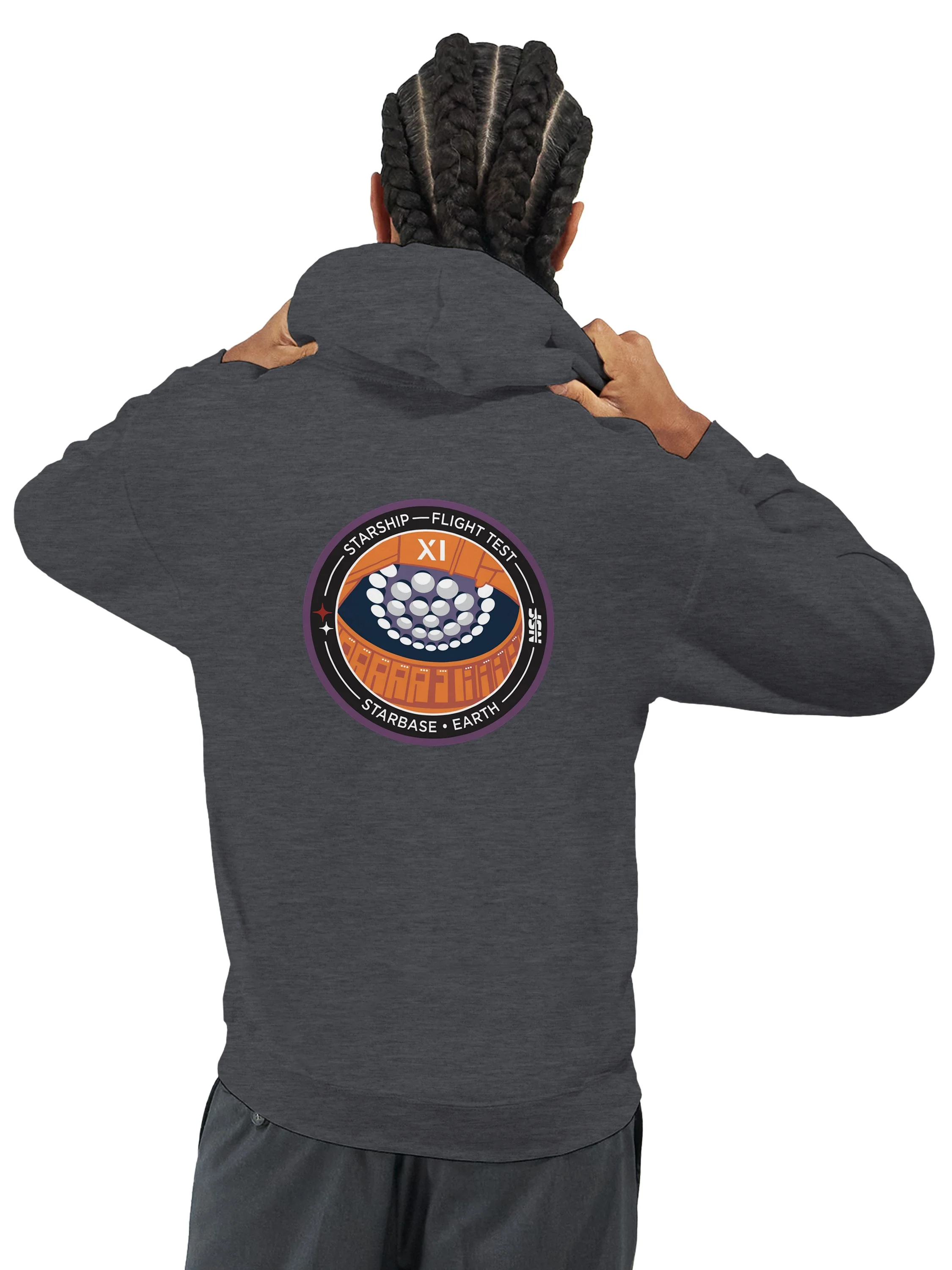 Starship Flight 11 - Unisex Hoodie - Image 12