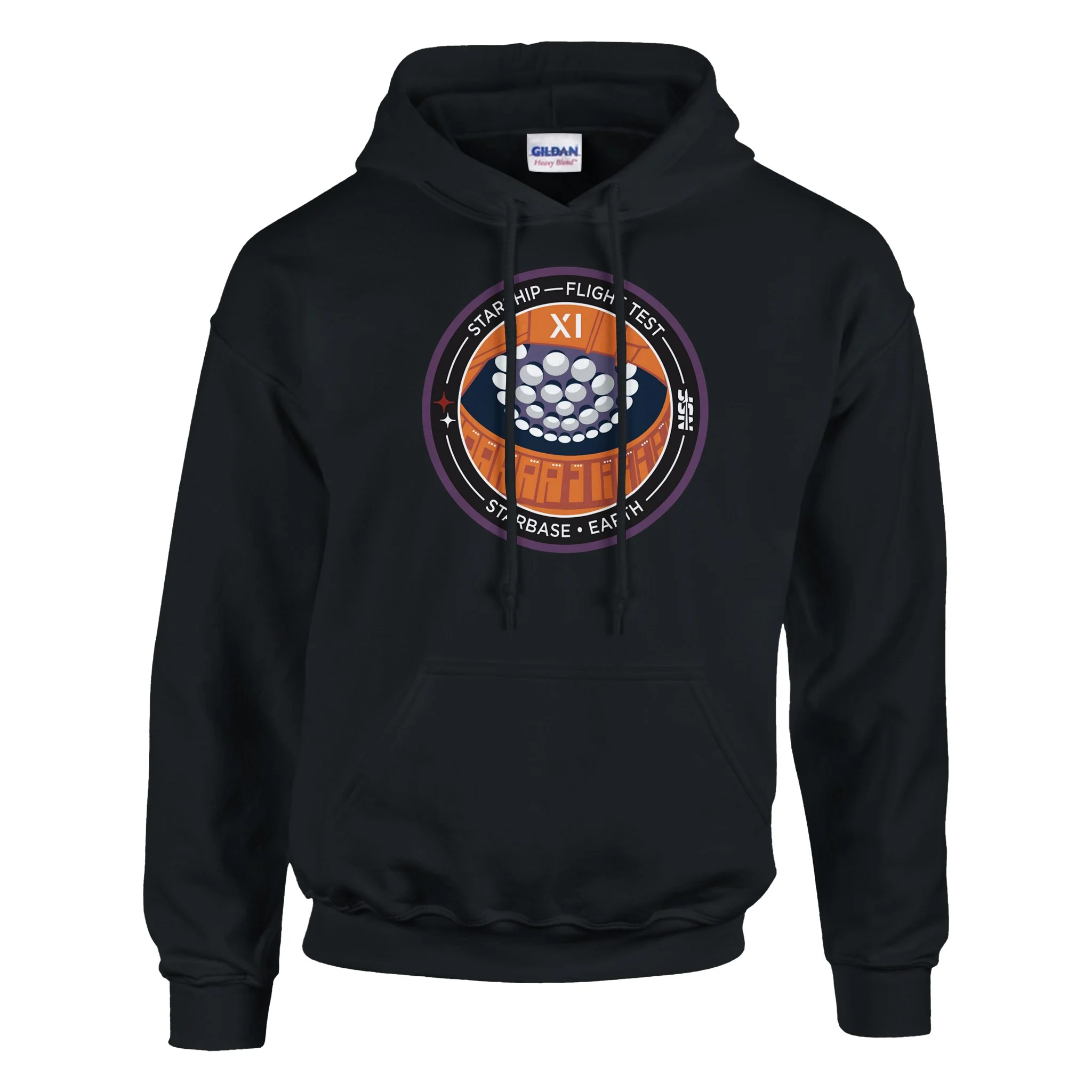 Starship Flight 11 - Unisex Hoodie - Image 13