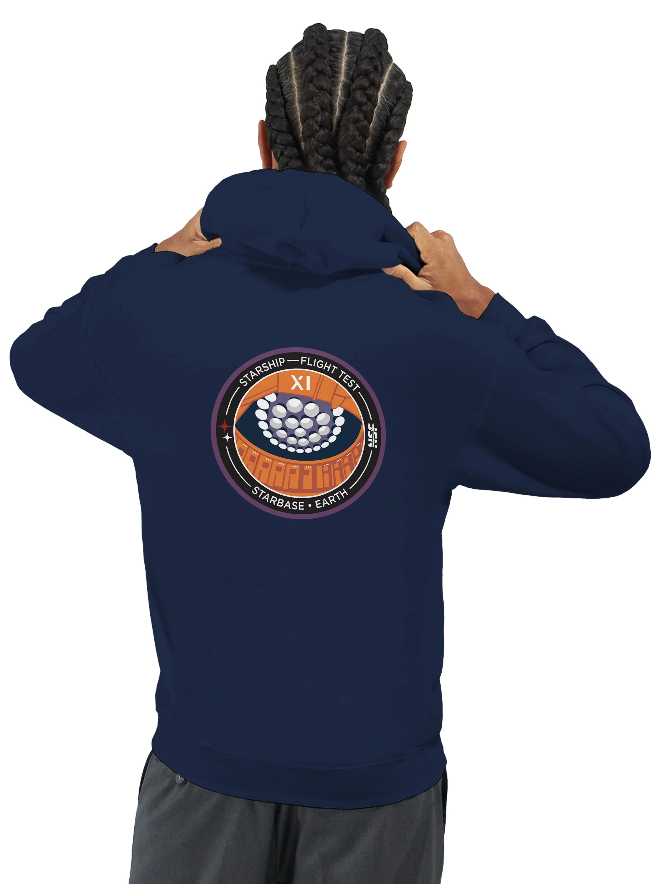 Starship Flight 11 - Unisex Hoodie - Image 6