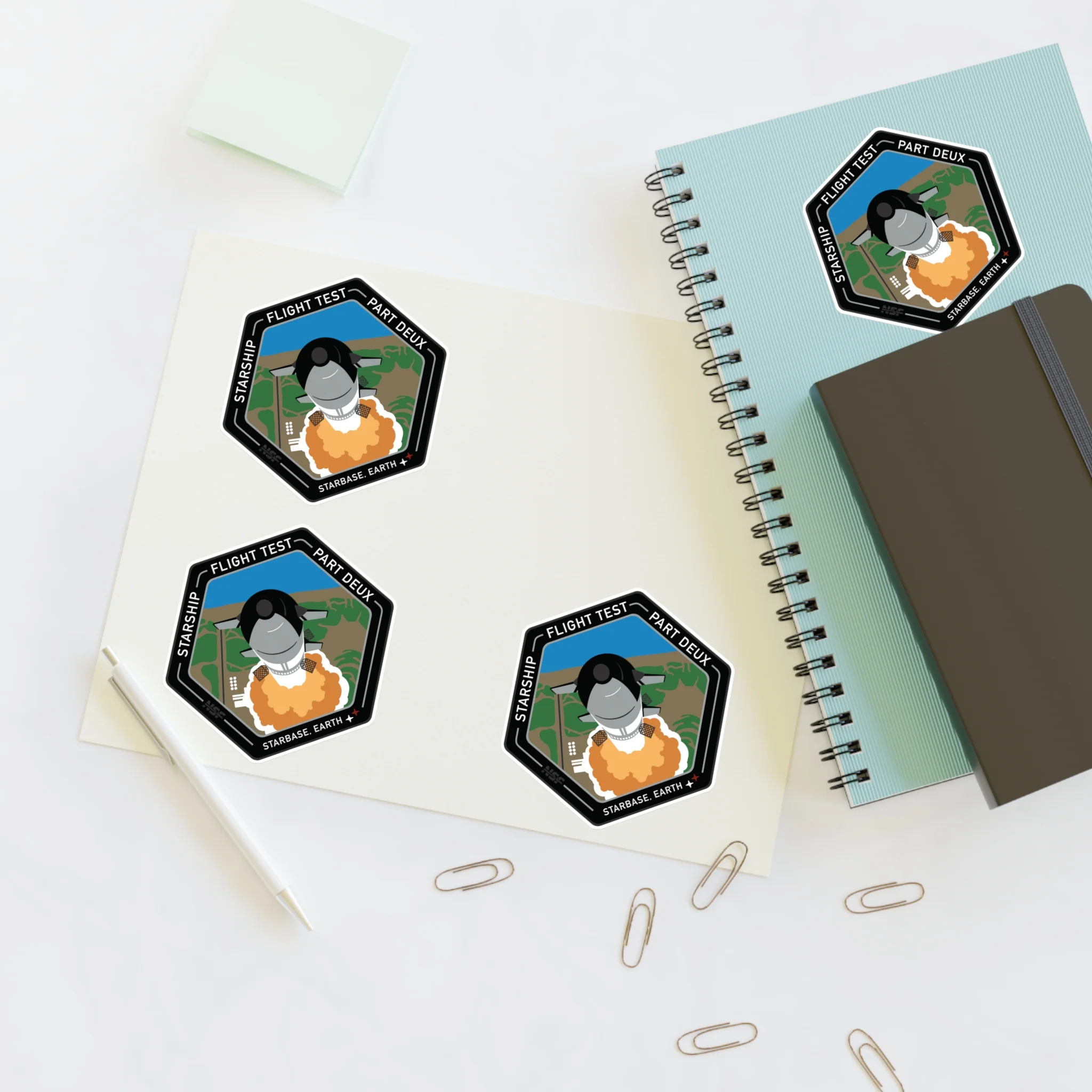 Starship Patch 2 Sticker Sheet - Image 10