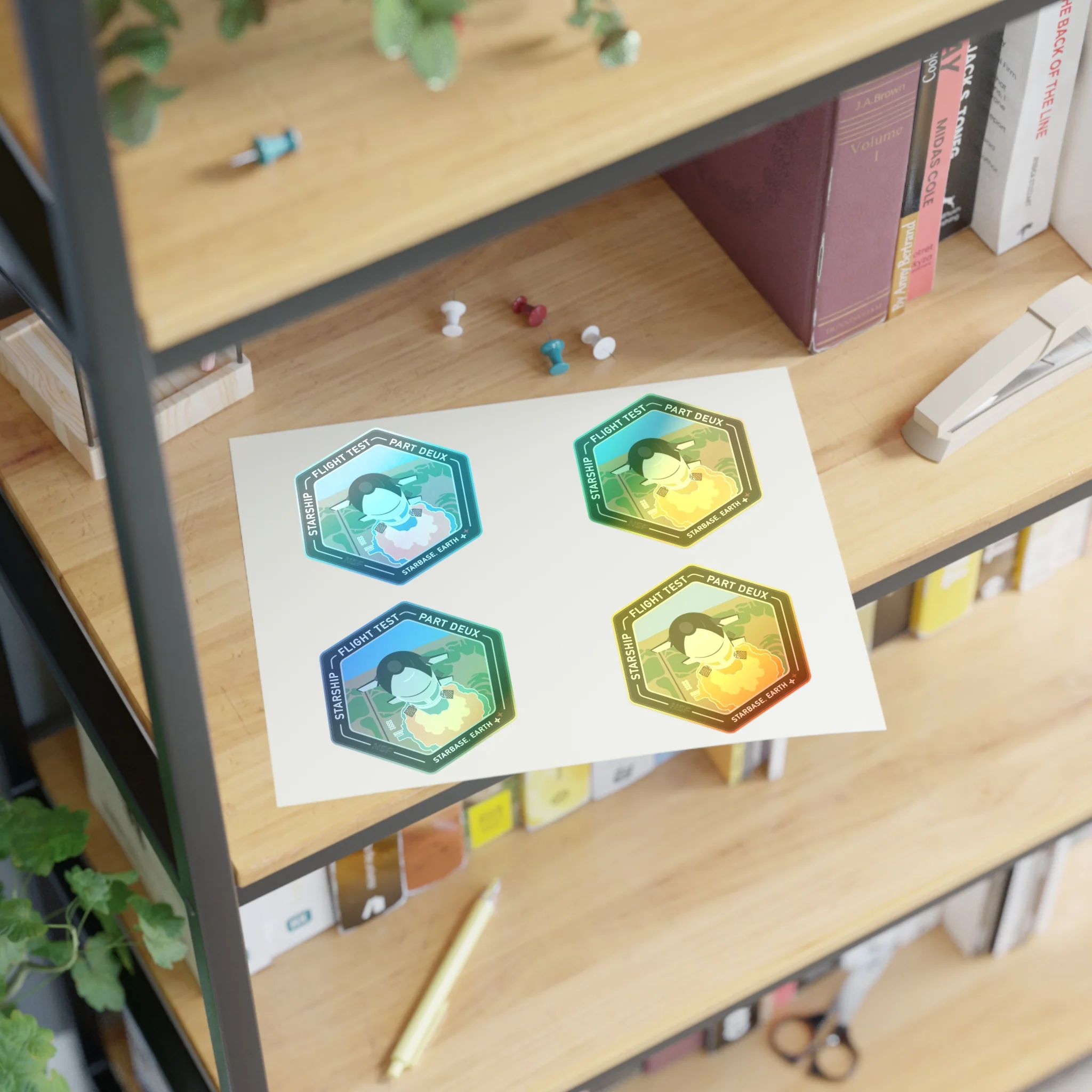 Starship Patch 2 Sticker Sheet - Image 14