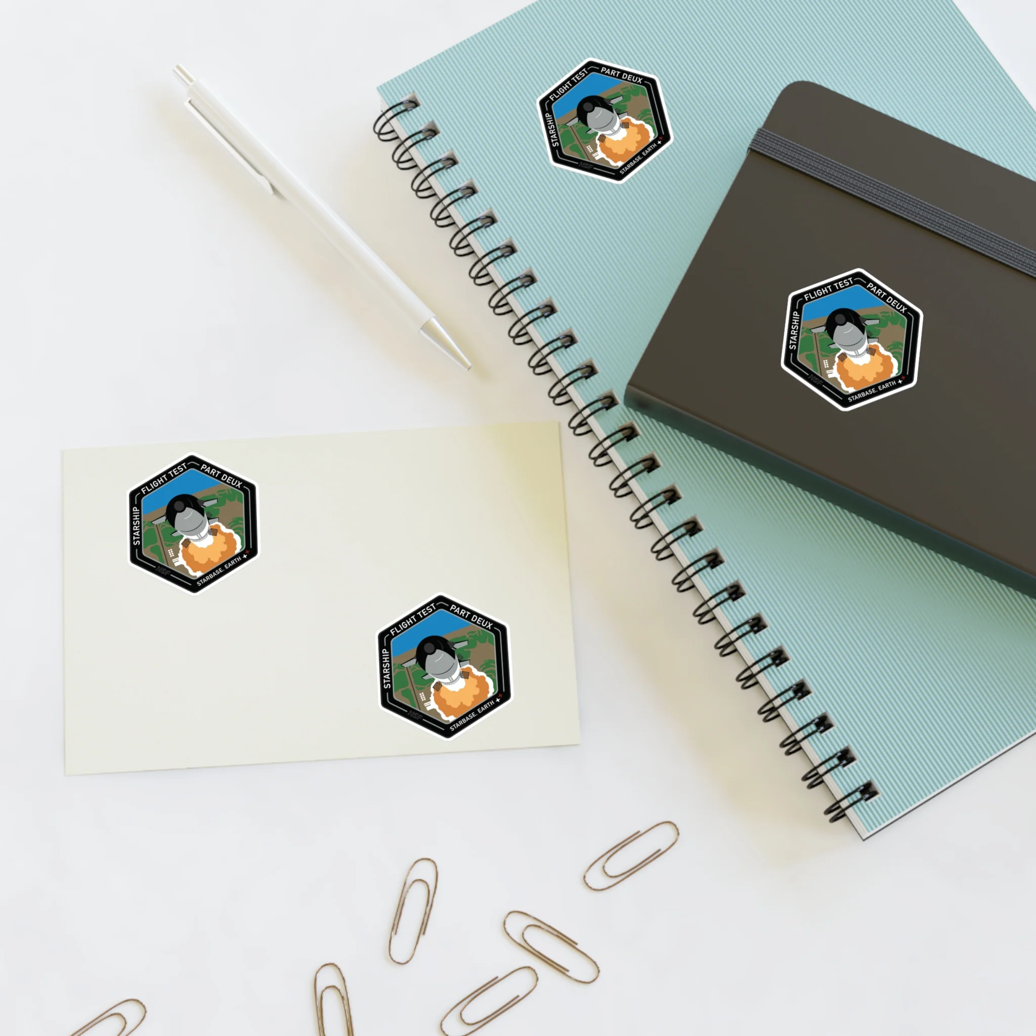 Starship Patch 2 Sticker Sheet - Image 7