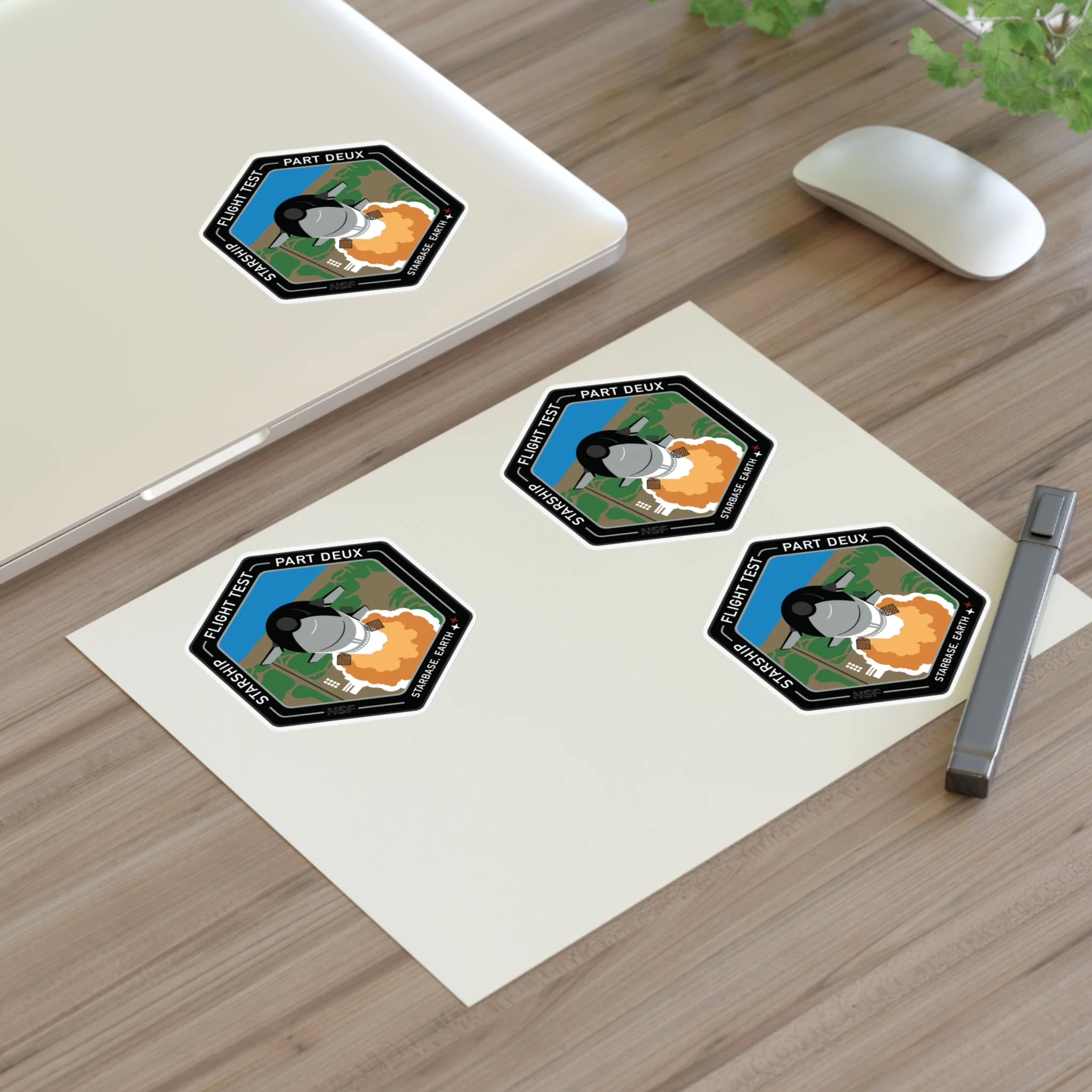 Starship Patch 2 Sticker Sheet - Image 9
