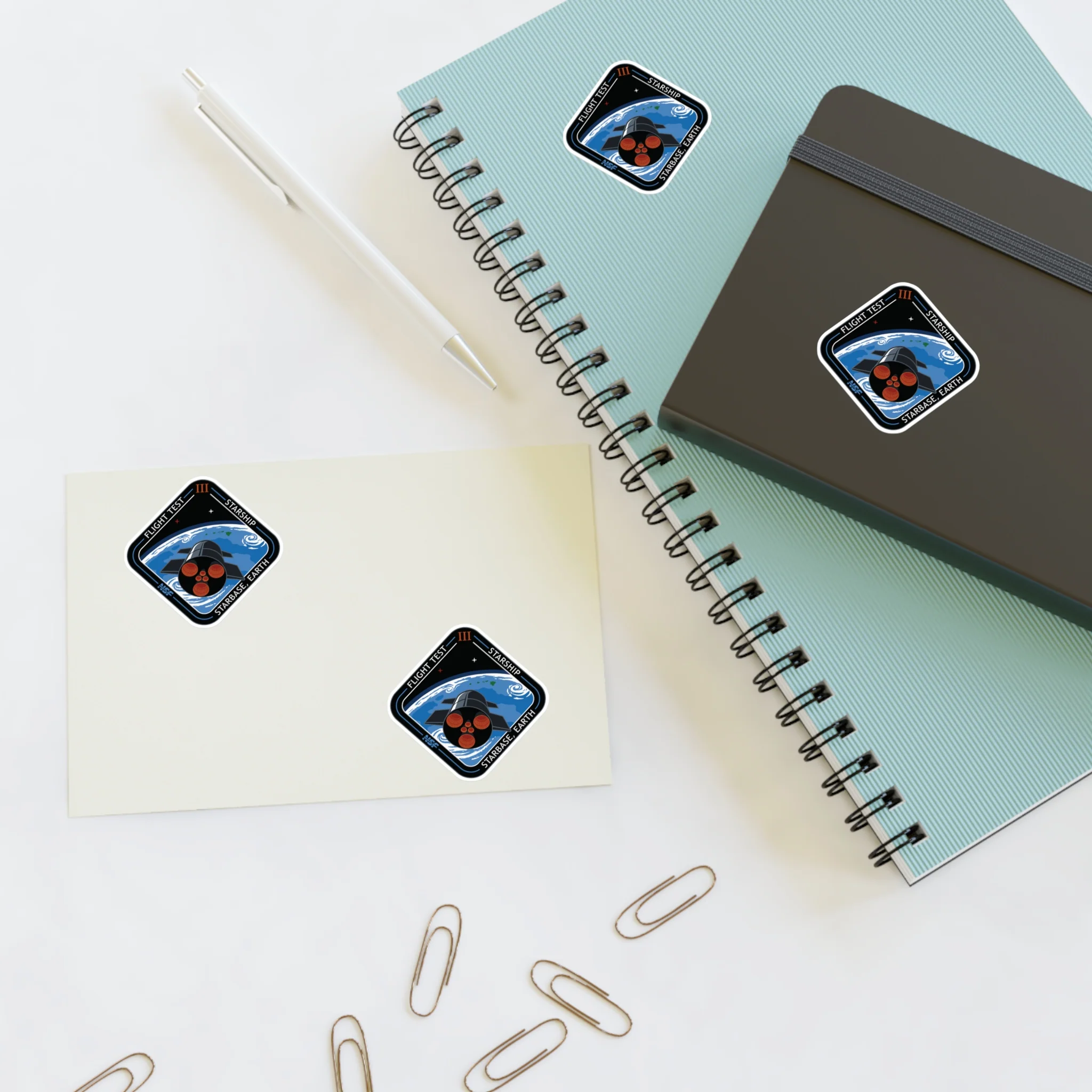Starship Patch 3 Sticker Sheet - Image 7