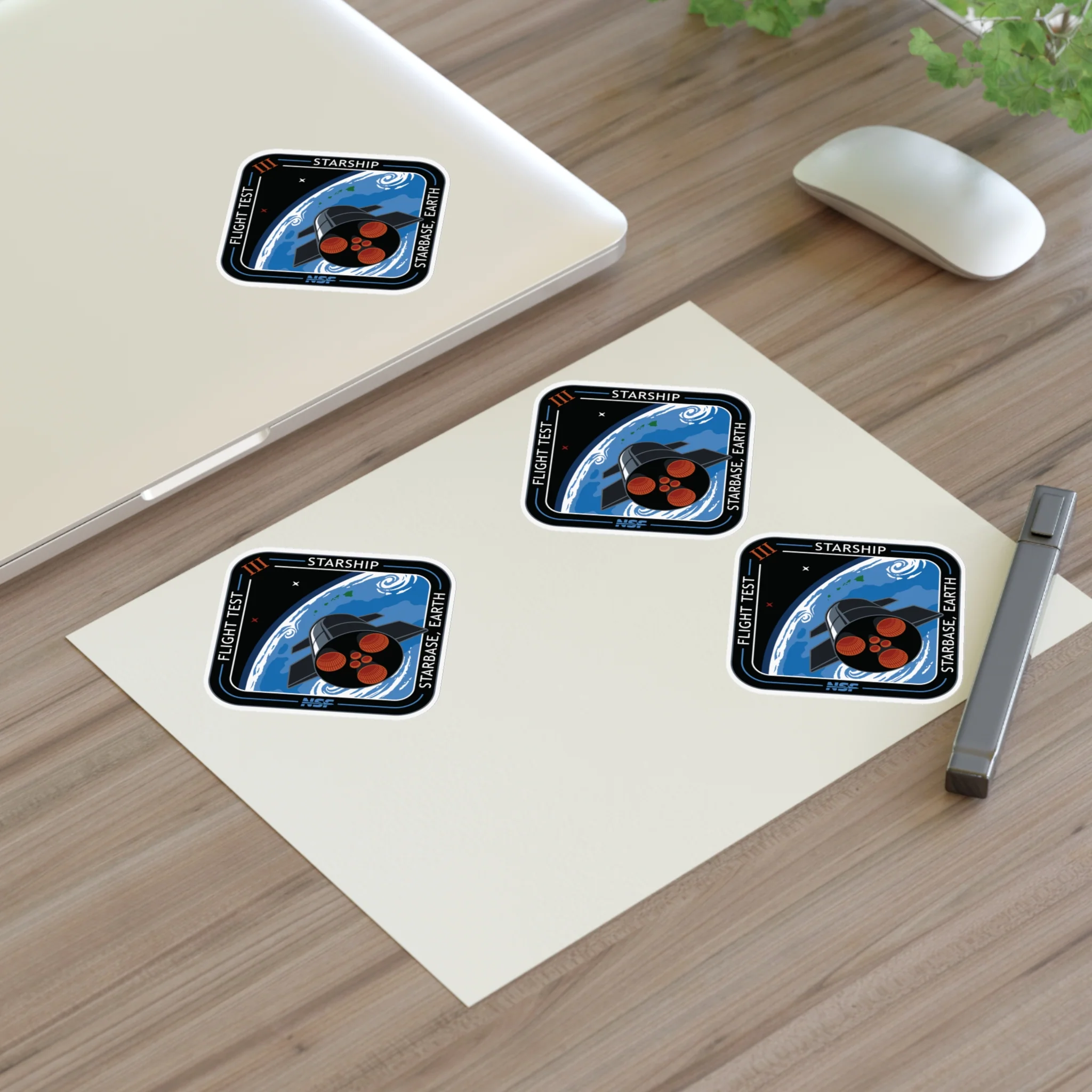 Starship Patch 3 Sticker Sheet - Image 9