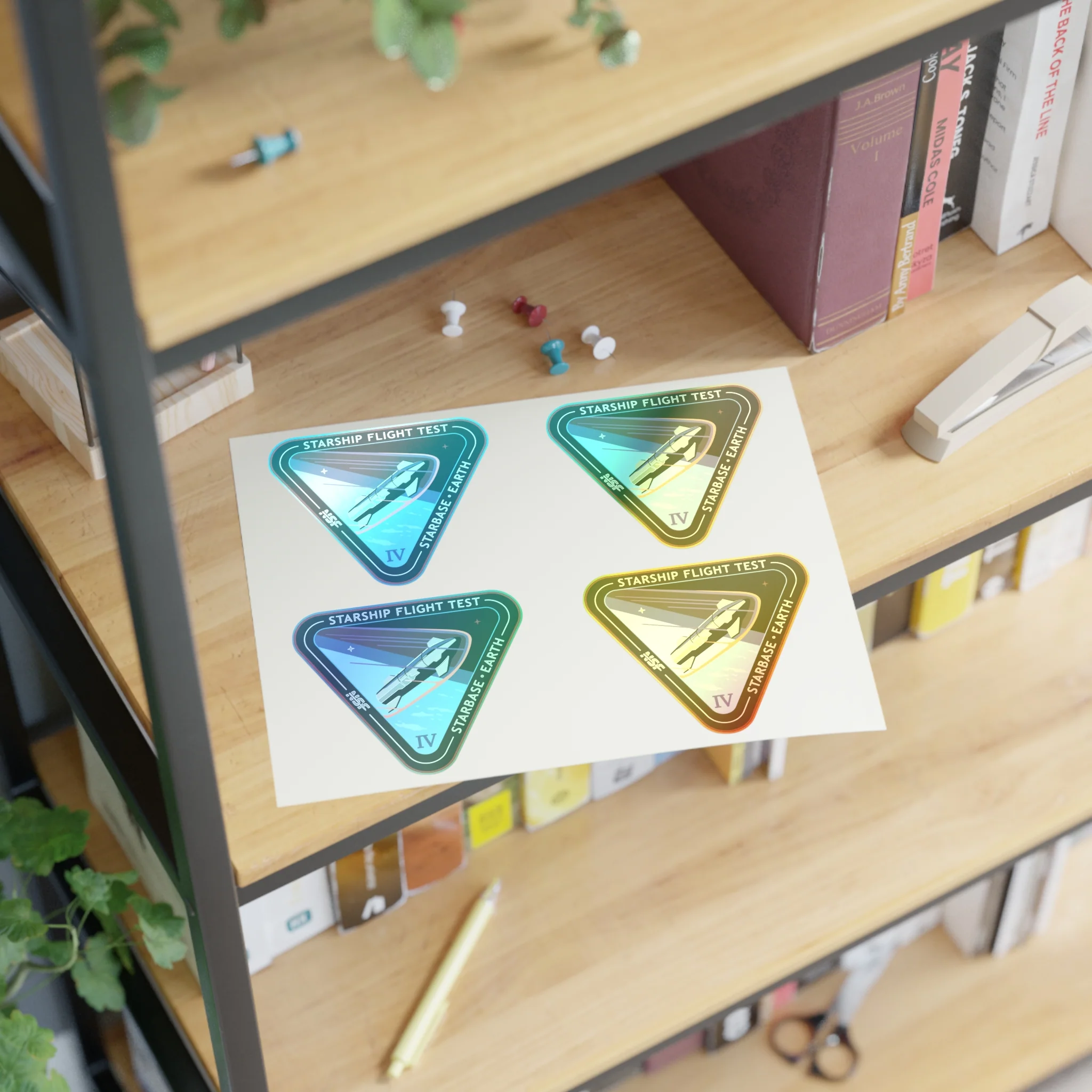 Starship Patch 4 Sticker Sheet - Image 14