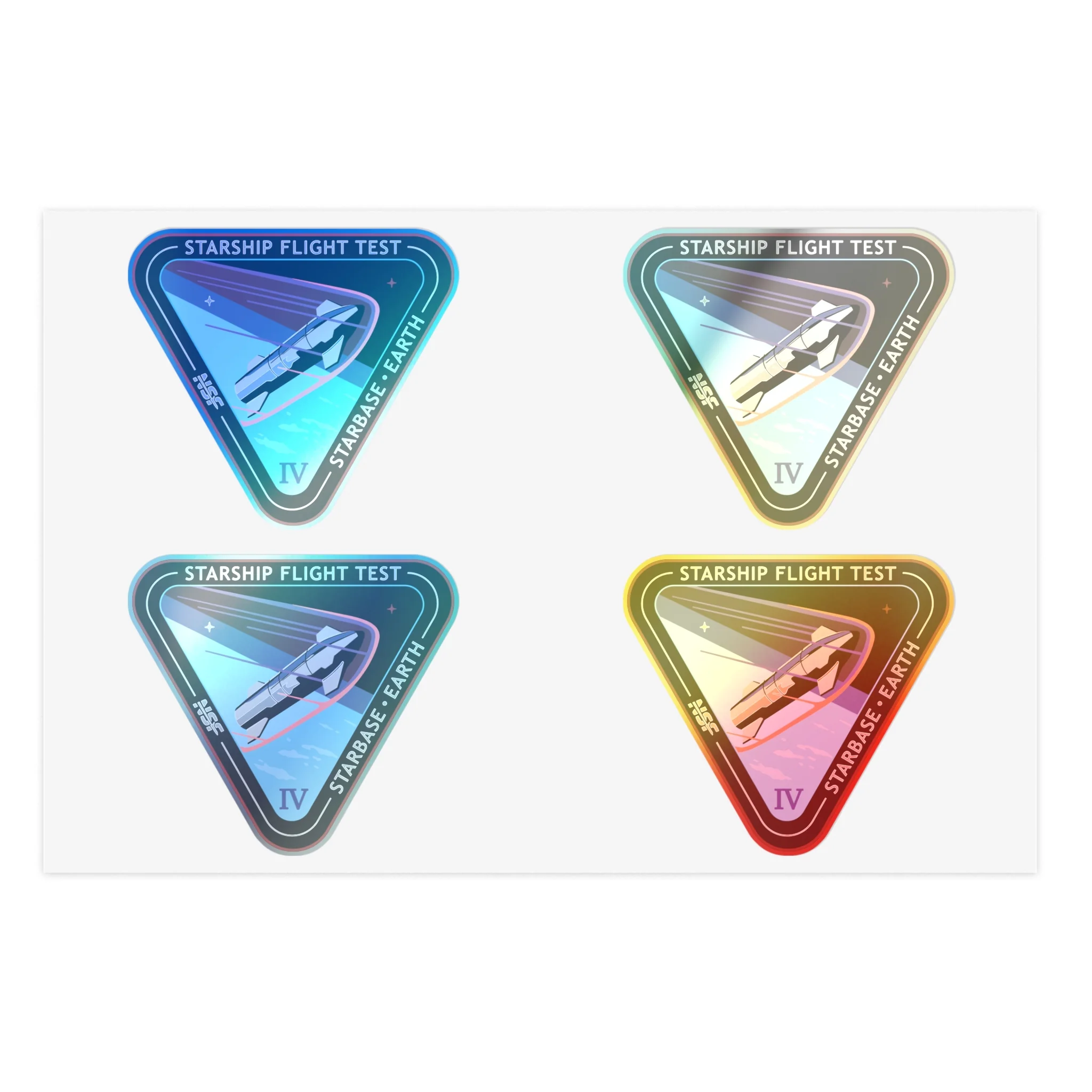 Starship Patch 4 Sticker Sheet - Image 3