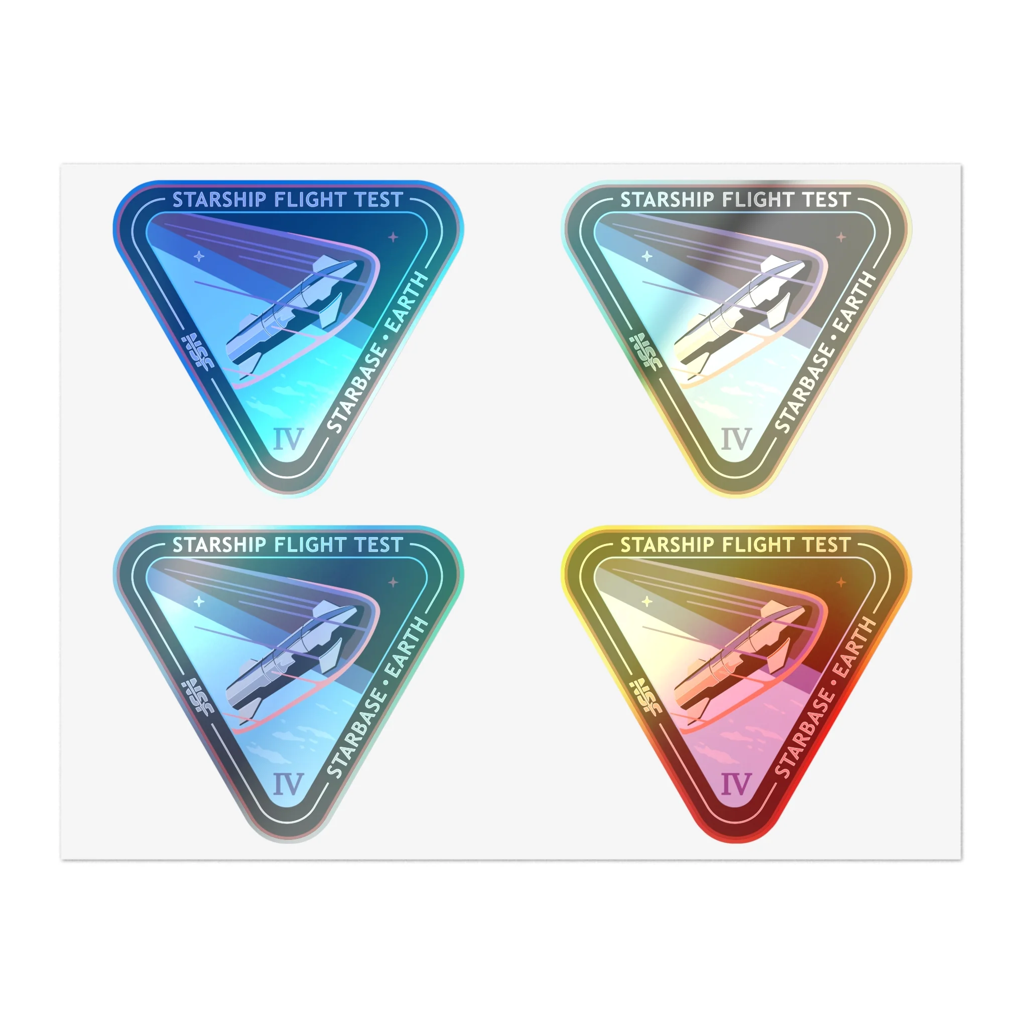 Starship Patch 4 Sticker Sheet - Image 4