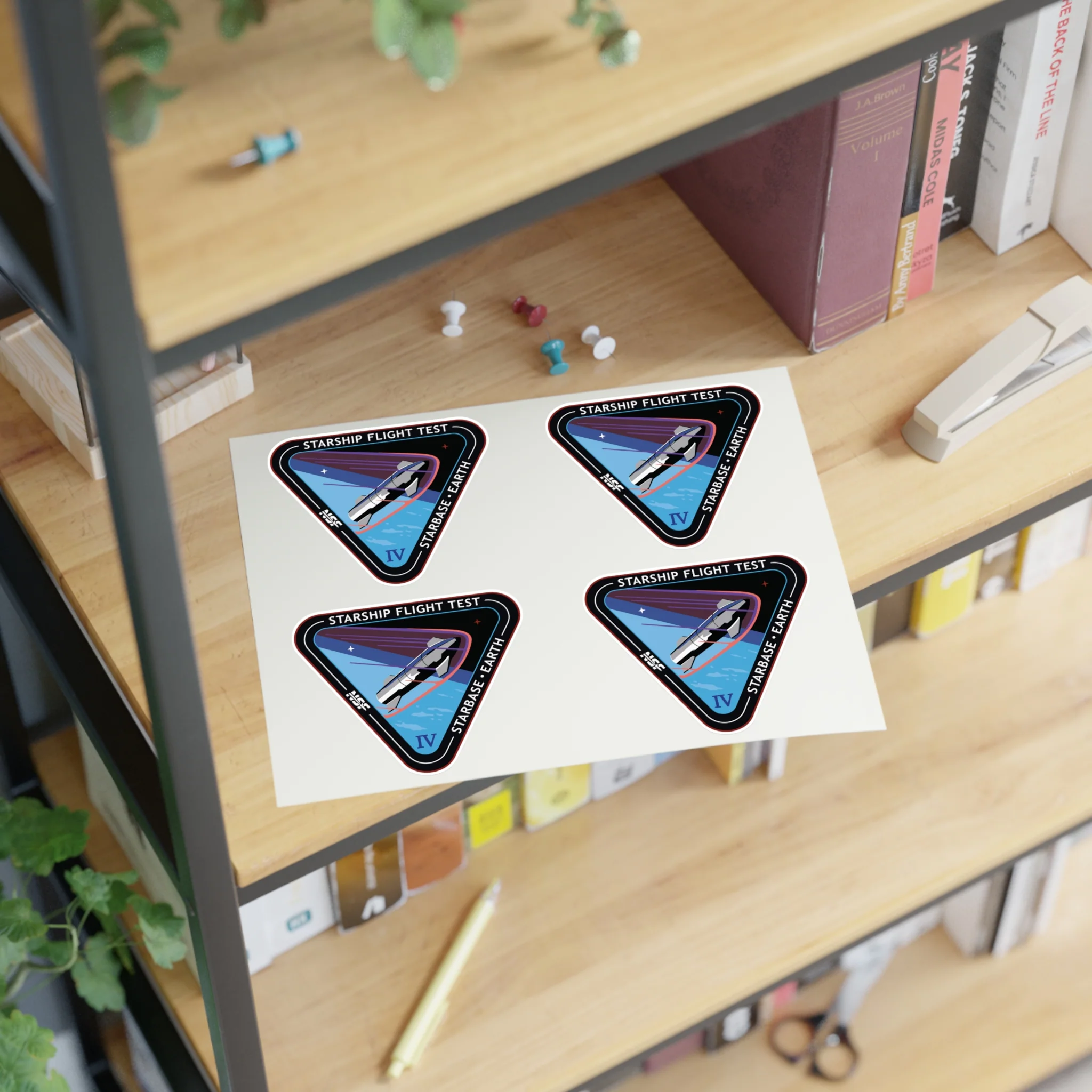 Starship Patch 4 Sticker Sheet - Image 8