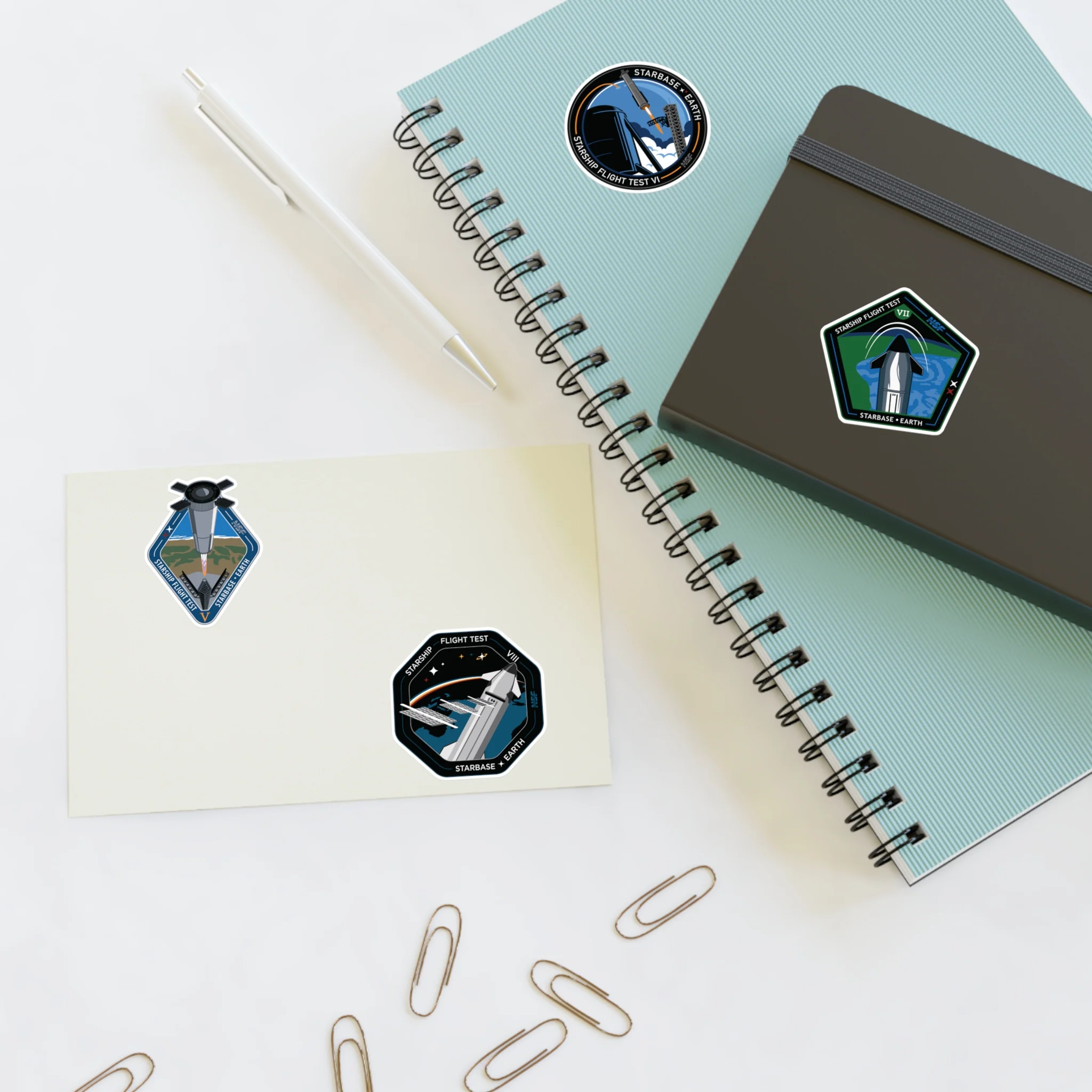 Starship Patch 5/6/7/8 Sticker Sheet - Image 7