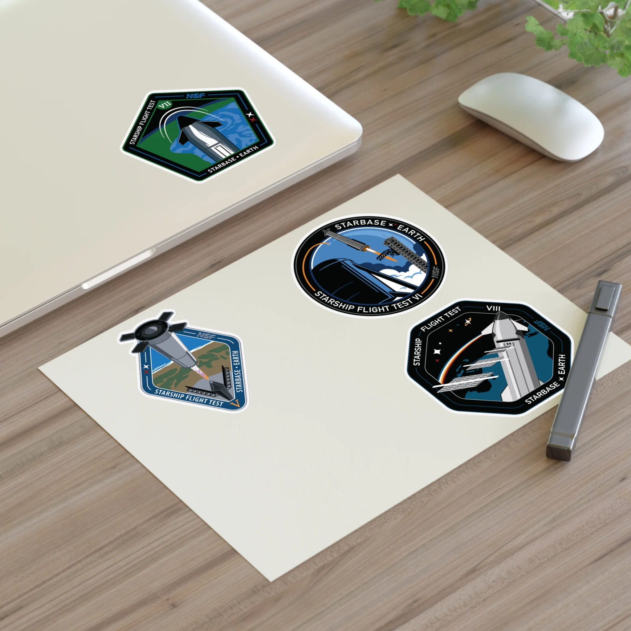Starship Patch 5/6/7/8 Sticker Sheet - Image 9