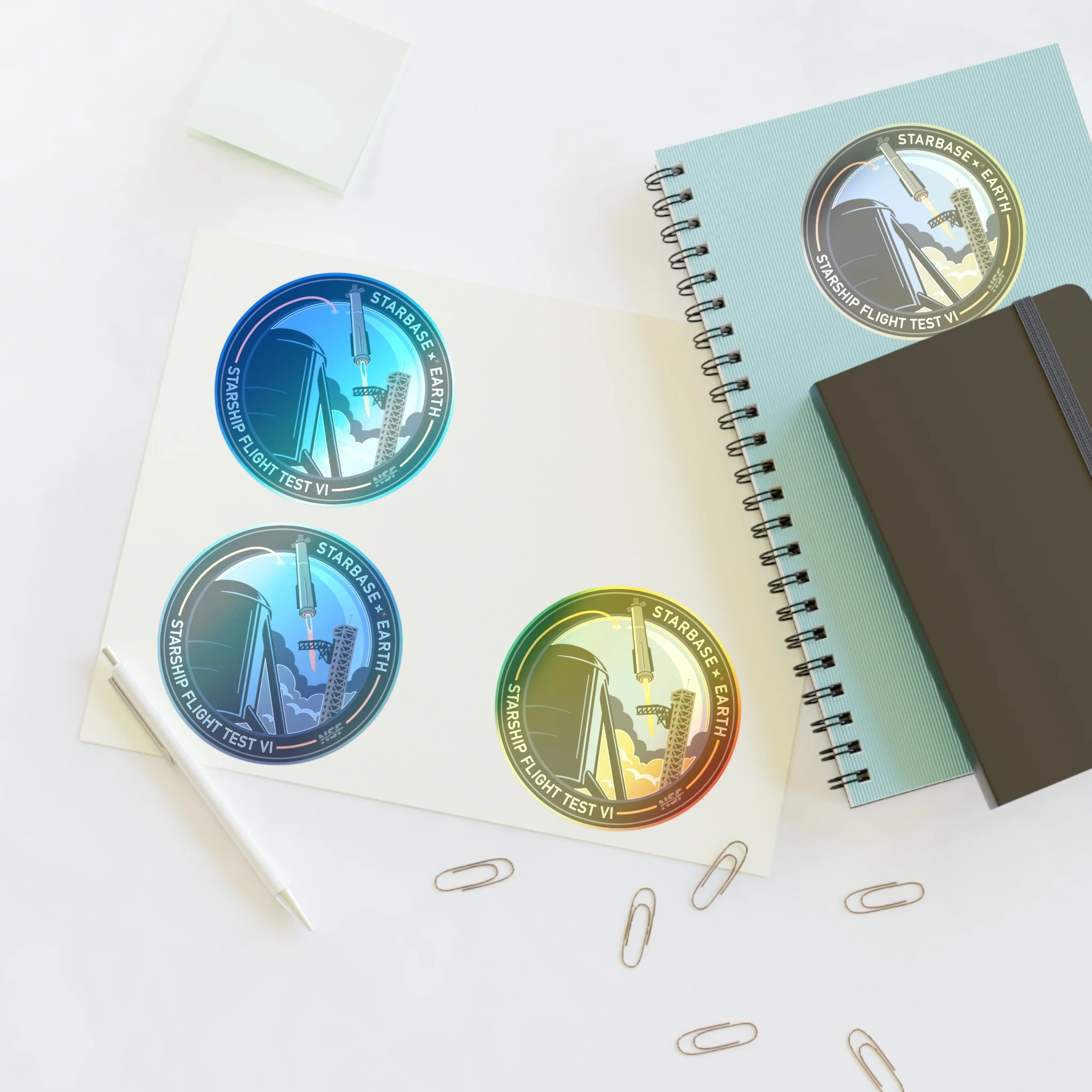 Starship Patch 6 Sticker Sheet - Image 16