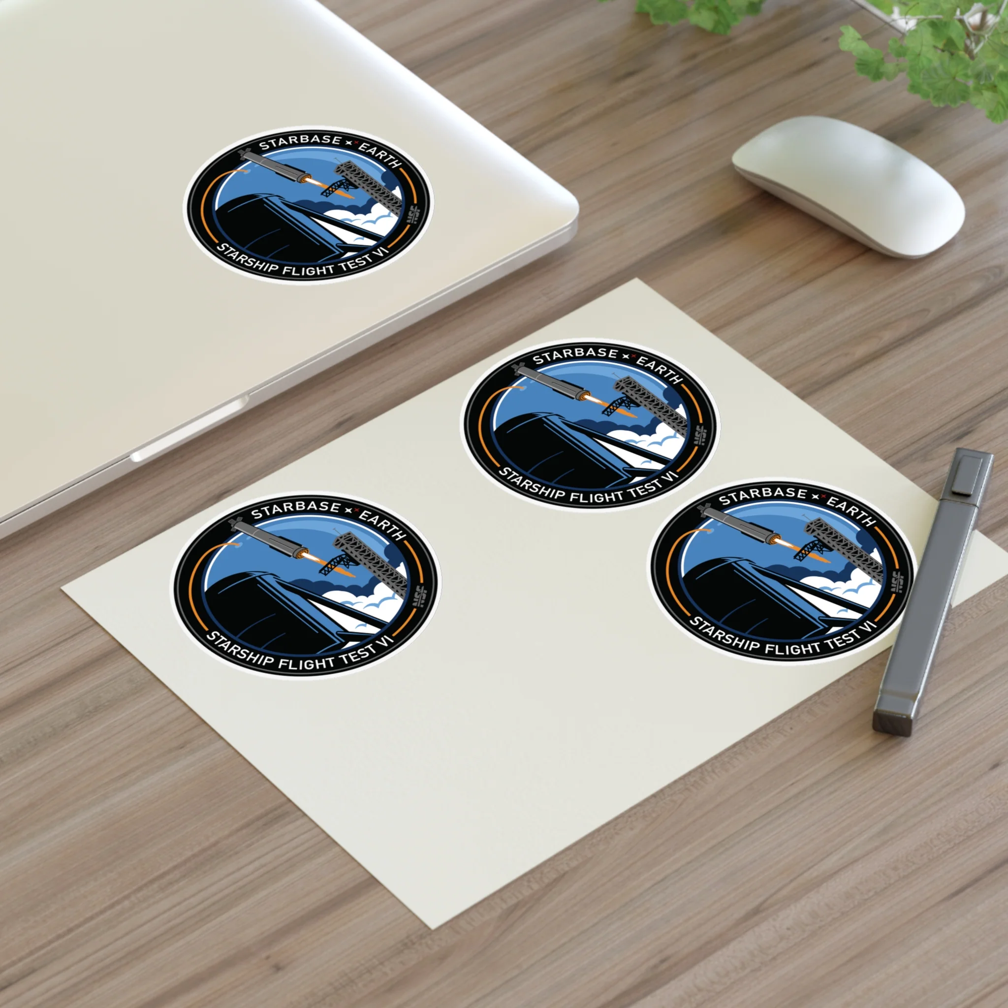 Starship Patch 6 Sticker Sheet - Image 9