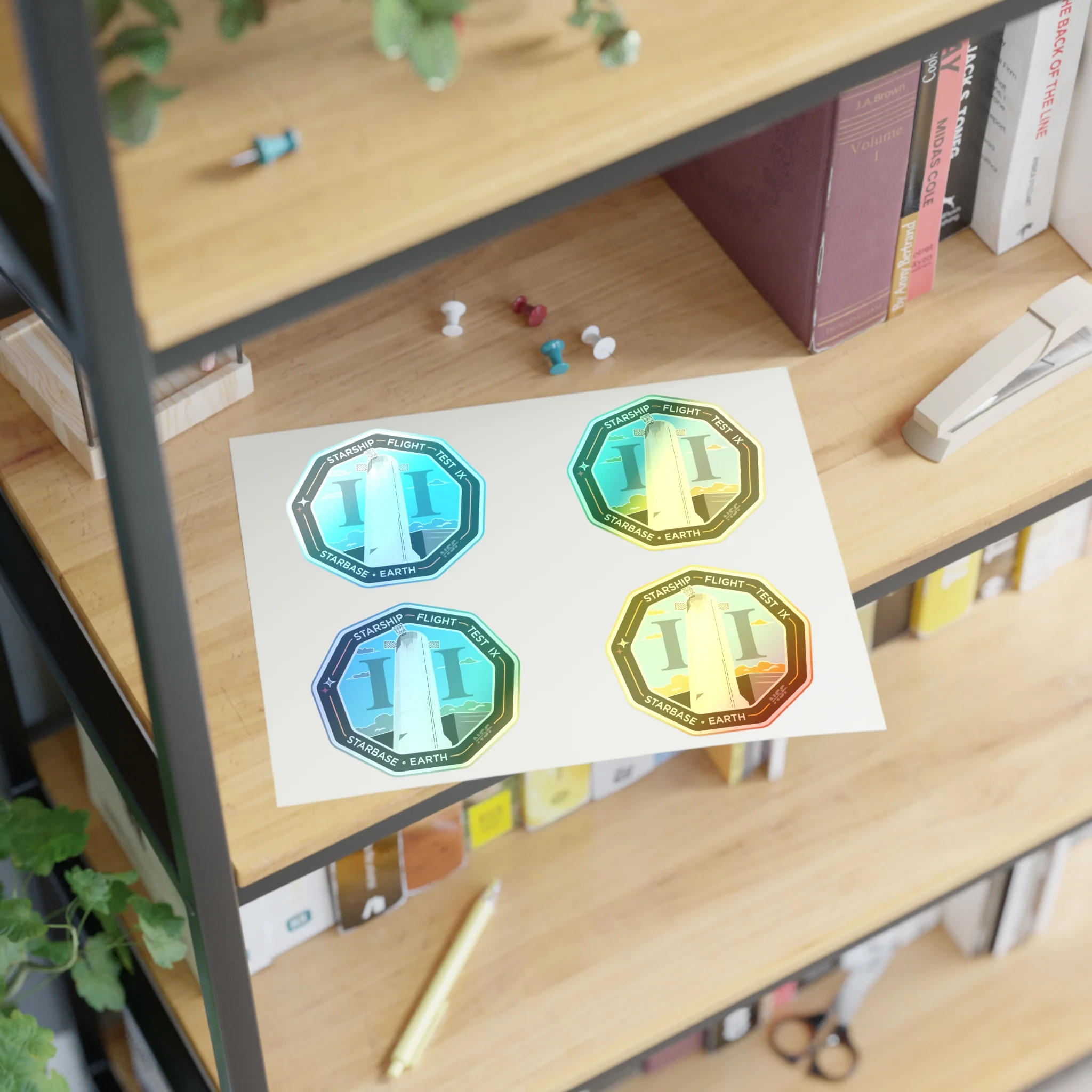 Starship Patch 9 Sticker Sheet - Image 14