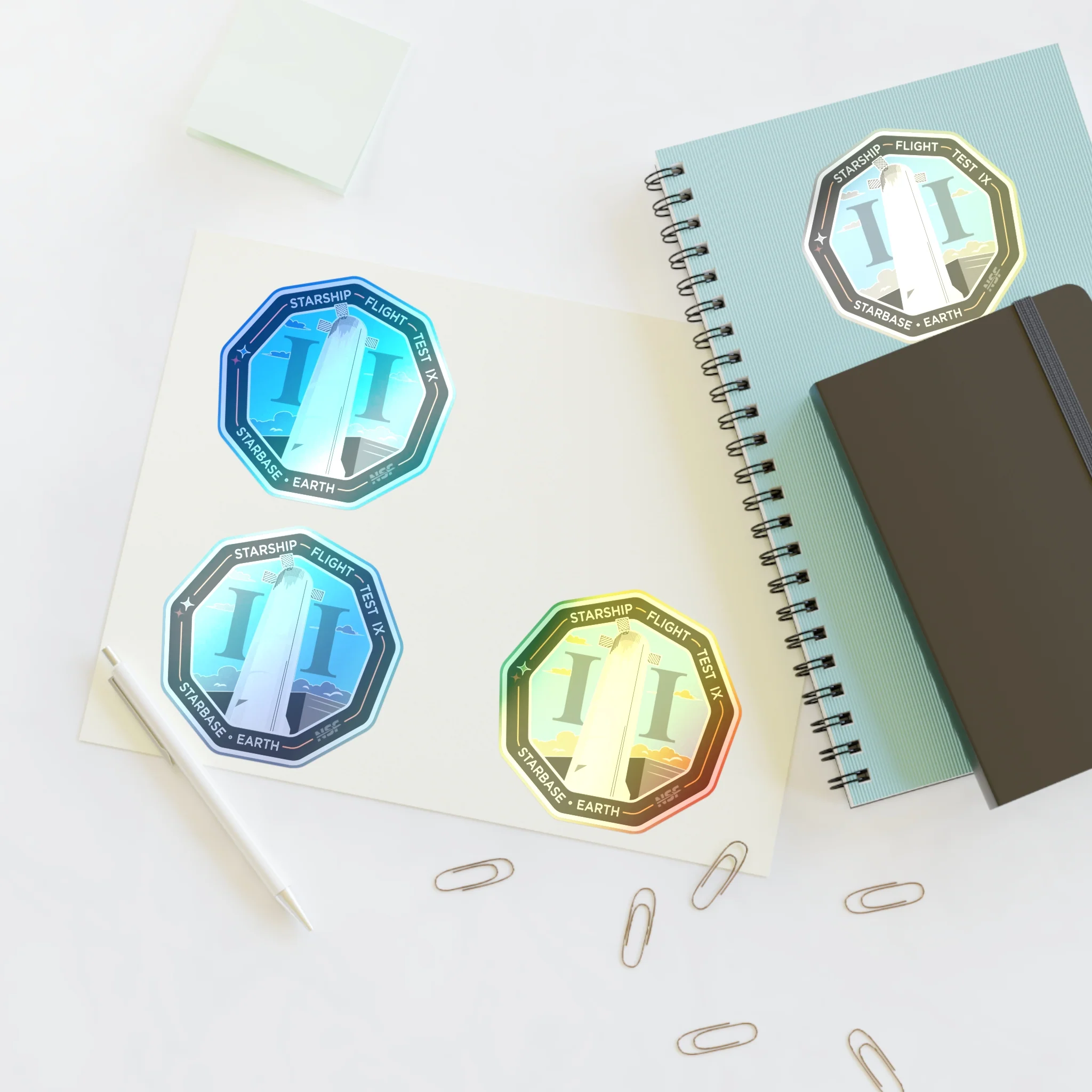 Starship Patch 9 Sticker Sheet - Image 16