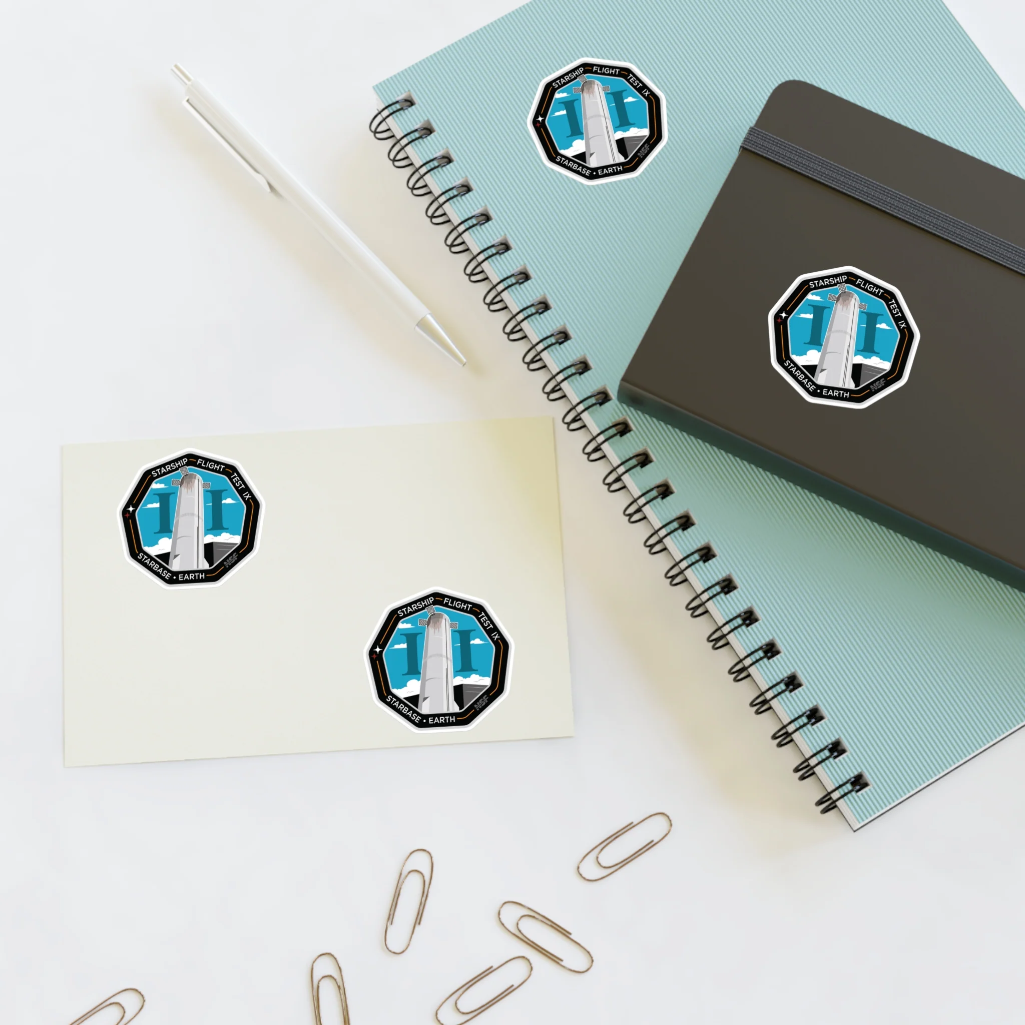 Starship Patch 9 Sticker Sheet - Image 7