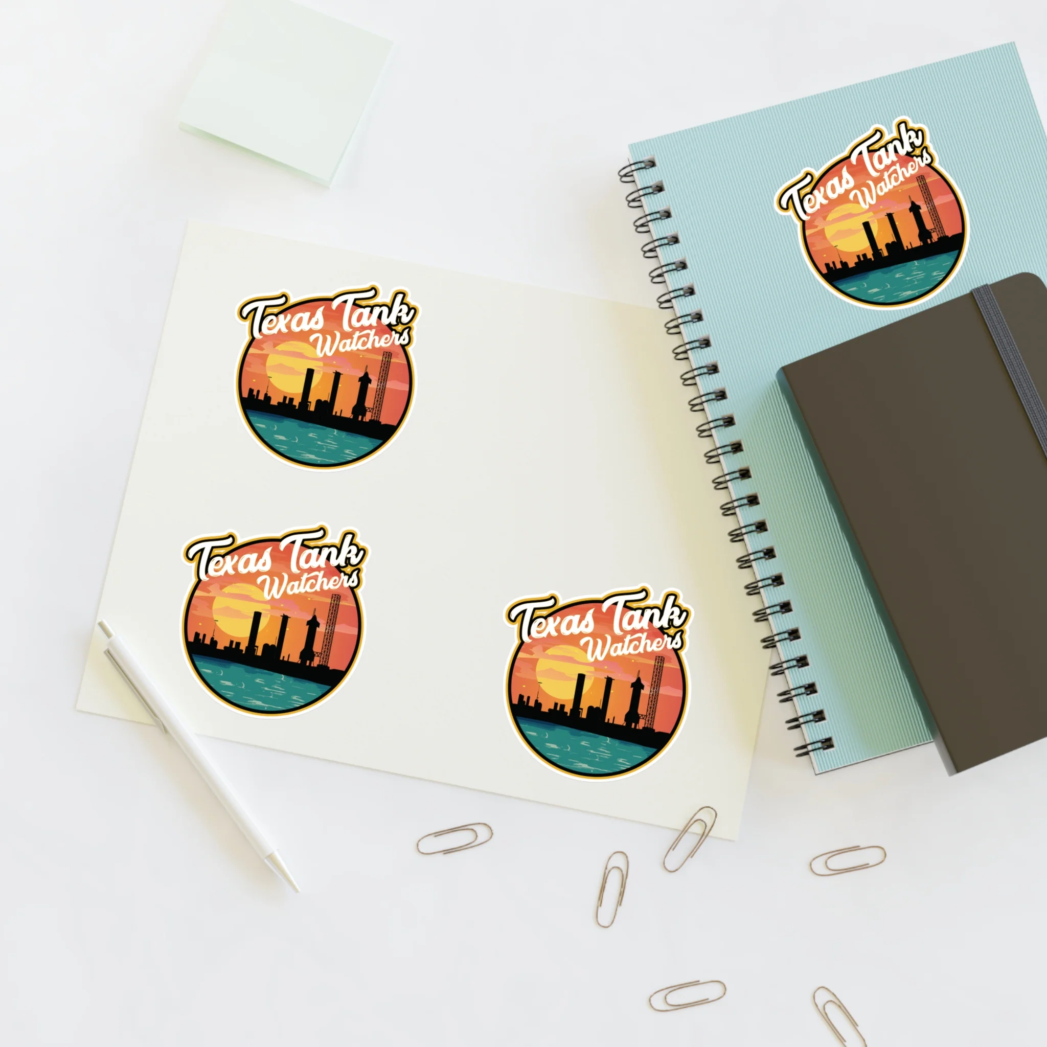 Texas Tank Watcher Sticker Sheet - Image 10
