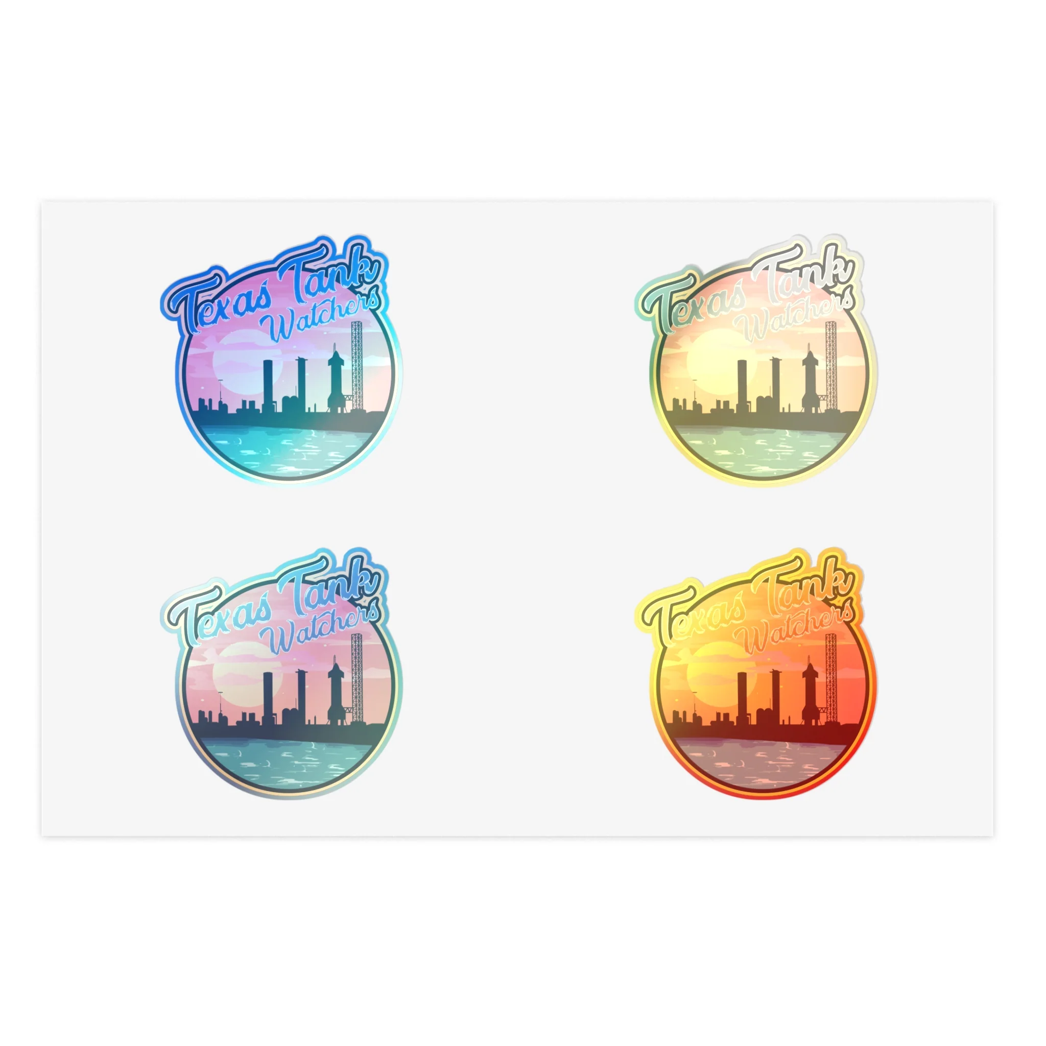 Texas Tank Watcher Sticker Sheet - Image 3