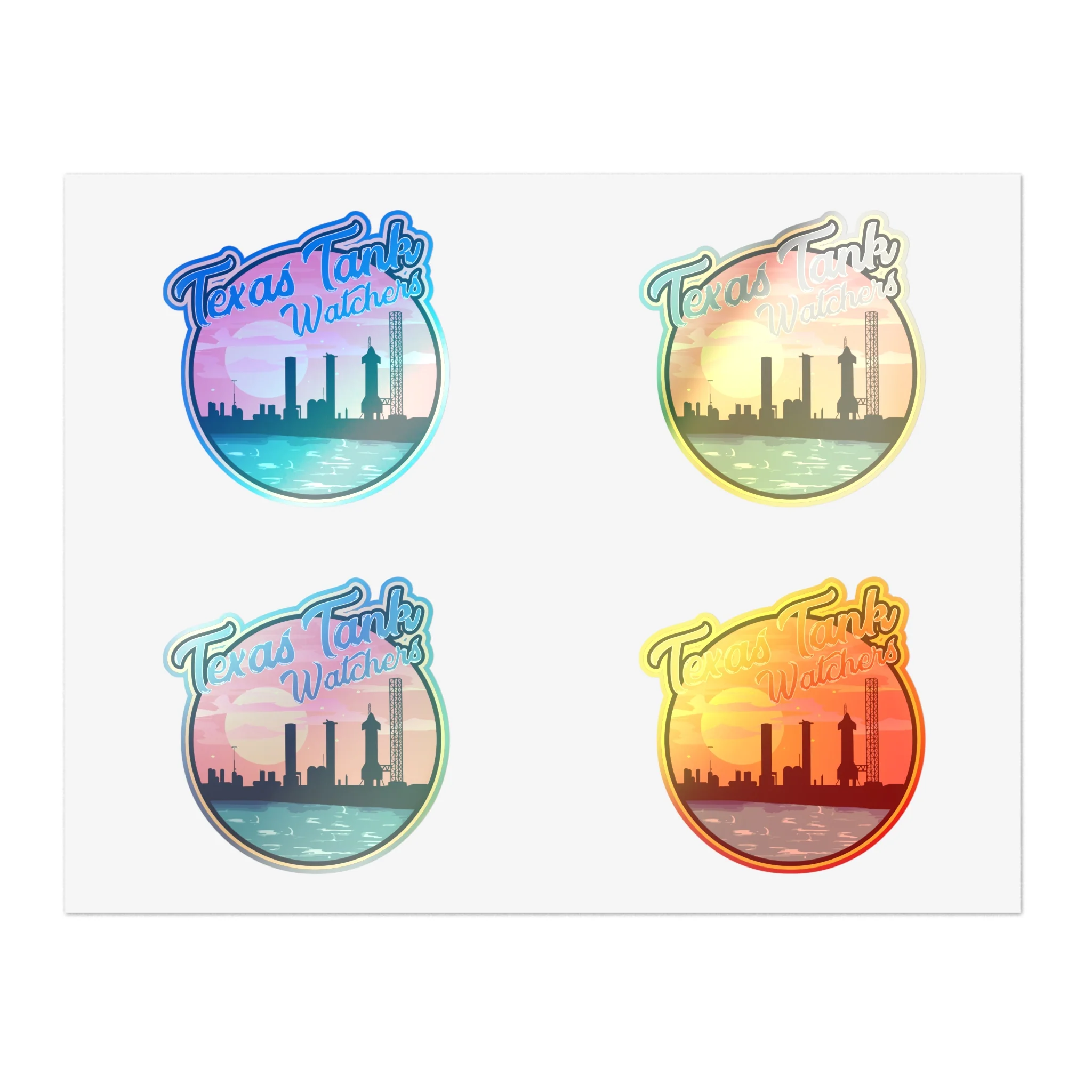 Texas Tank Watcher Sticker Sheet - Image 4