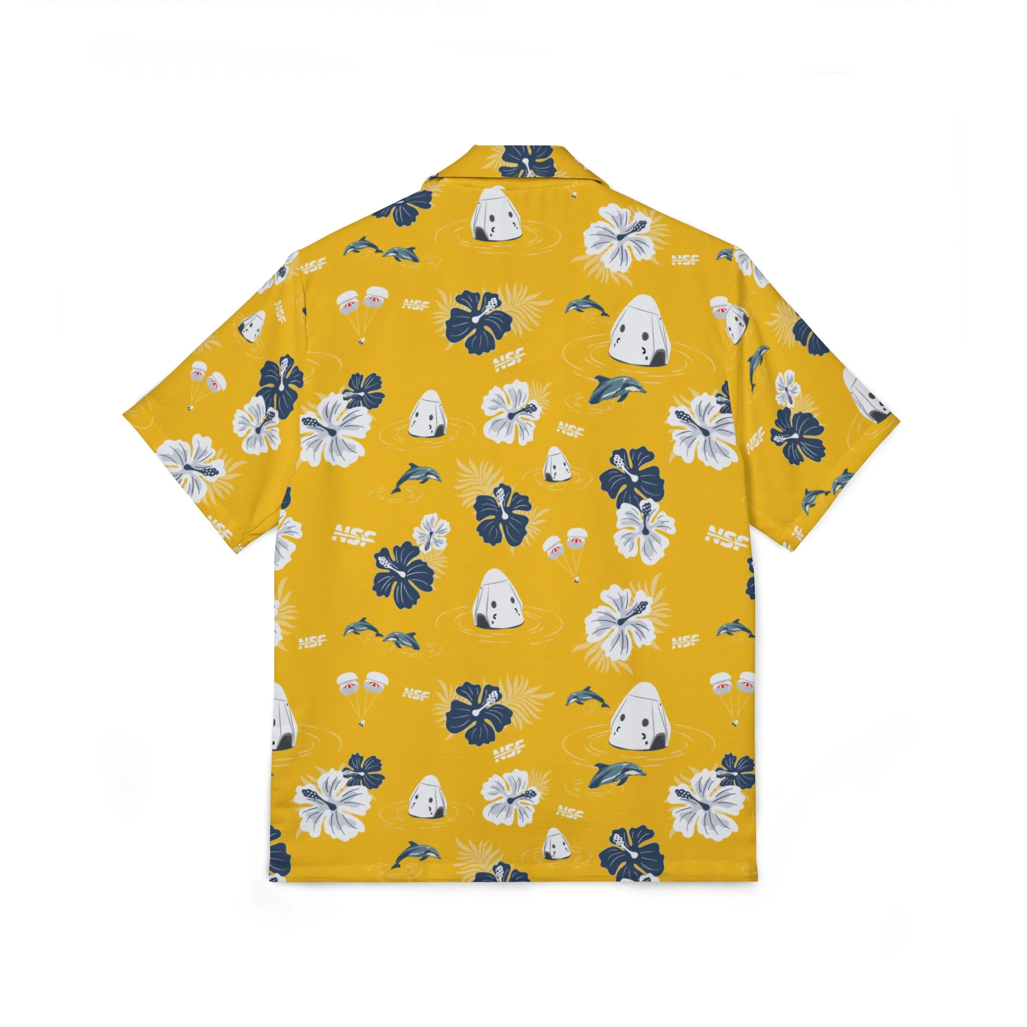Yellow Dragon Hawaiian Shirt - Image 2